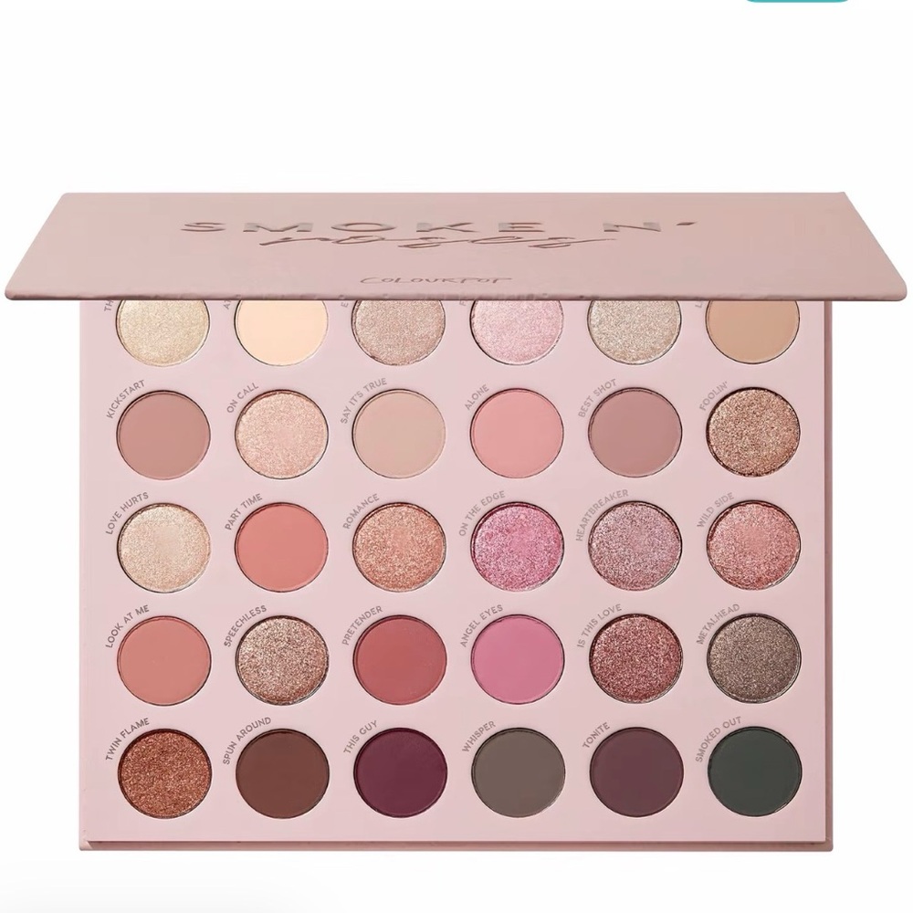 ColourPop Smoke and Doses  30-Color Eyeshadow Palette - Pink Neutral Set